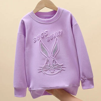 索菲熊大童卫衣女1215岁时尚新款小孩小女孩女童中童女装912岁小学生