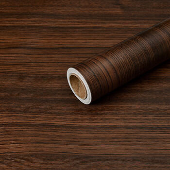 木纹贴皮木纹门贴纸柜子衣柜壁柜橱柜软片家具翻新贴纸 自粘墙纸 防水