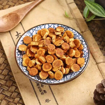 炙黄芪蜜炙黄芪泡水蜜炙黄芪片制黄芪蜜炒黄芪 250克精品装