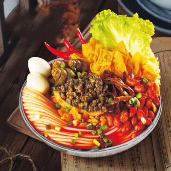 嘻·螺会 螺蛳粉380g袋装浓汤广西柳州特产螺丝粉价 嘻螺会螺肉款380g