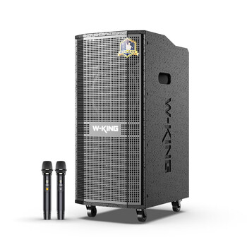 维尔晶(w-king)k20pro360w大功率乐队演出音响双麦嗨唱广场级音量商业
