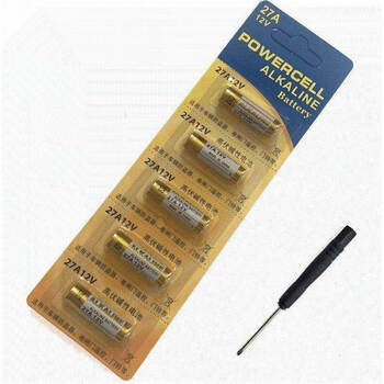 e27a12v 12v23a卷闸a27l点读笔a27s车库l828卷帘门遥控器电池 12v27a