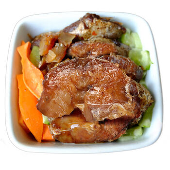 健身代餐熟鳕鱼五香熟鳕鱼100g鱼肉熟食辅食开袋即食健身饱腹