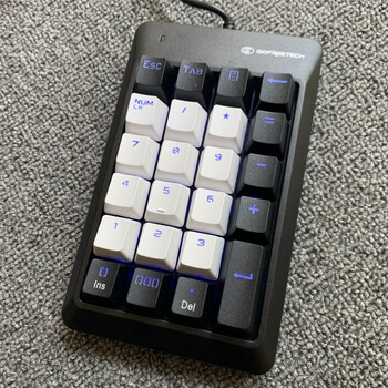 骏珀梵赫计算器机械键盘数字区青轴机械小键盘财务会计办公银行23键