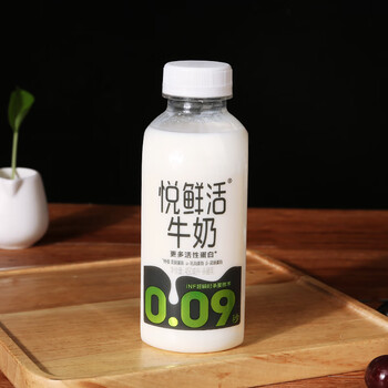 君乐宝牛奶悦鲜活鲜奶纯牛奶生牛乳学生儿童营养早餐奶6瓶装整箱