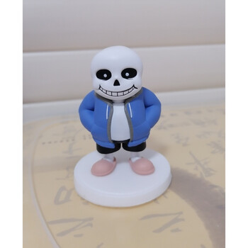 undertale周边杉斯龙骨炮实心精美雕像摆件兰溪优选 sans 可拆装底座