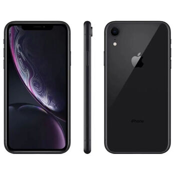 apple/苹果 iphone xr 游戏机上网课拍照直播wifi机 黑色64g有面目有