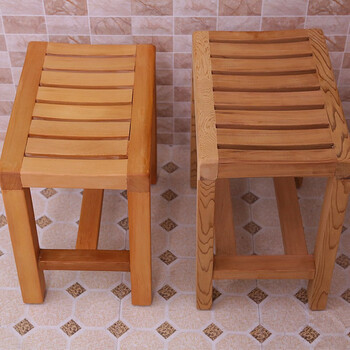 桑拿凳木橙子淋浴房凳浴室凳子居家洗脚凳老人洗澡凳淋浴房凳冲淋凳