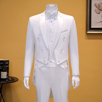 霖速燕尾服燕尾服男修身礼服西服套装男士合唱西装舞台演出服魔术男士