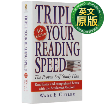 飞速提高你的阅读速度英文原版Triple Your Reading Speed三倍提升英语阅读能力