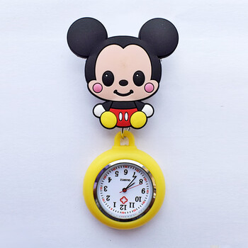 医护挂表电子卡通可爱伸缩护士表挂表护理胸表医护实习怀表可拉伸电子