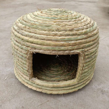 鸡窝草编窝家用鸽窝草窝产蛋窝下蛋巢盆鸽用草窝母鸡生蛋窝卫亮蒙古包