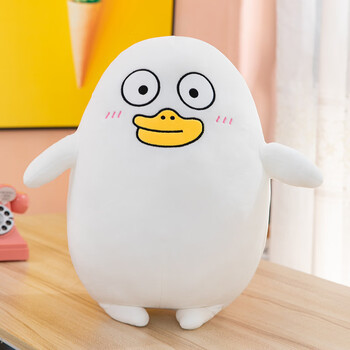网红款小刘鸭公仔表情包抱枕萌趣搞怪鸭毛绒玩具可爱鸭子男生女生床上
