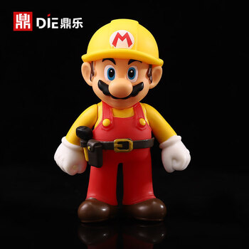 玛丽马里奥路易兄弟摆件人偶搪胶公仔玩具模型人偶周边 4622-下水道
