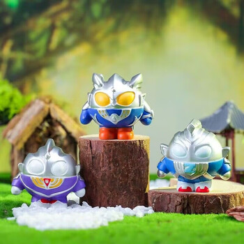 芷彧新蛋仔派对手办奥特曼盲盒赛罗迪迦懒洋洋隐藏款摆件儿童玩具礼物