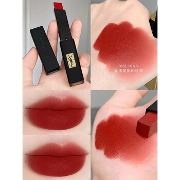 yzs细管丝绒哑光唇膏小黑条口红31430231628317送女朋友女生1966红