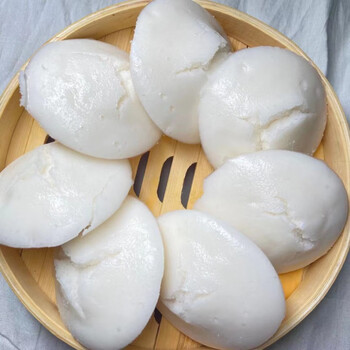 浙江象山西周米馒头恩施酒酿米馒头发糕米糕米粑土家特产手工泡粑大