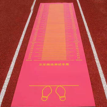 专用垫立定跳远垫家用室内跳远防滑垫加厚橡胶学生中考跳远专用垫子