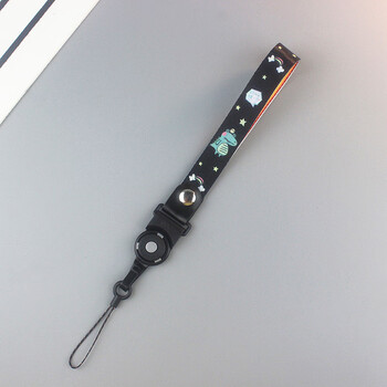 手机带子手腕卡通手机绳可拆卸指环创意手机挂绳女款手腕短绳子钥匙