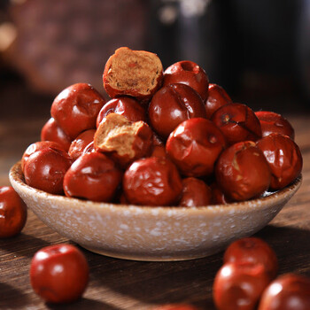 酸枣果酸枣粒新小酸枣小红枣泡水含酸枣仁酸枣面粉500g酸枣1斤老树偏