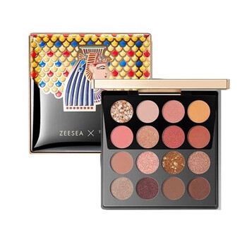 zeesea zeesea滋色埃及眼影盘16色彩妆盘cos专用同款亮晶晶平价防水