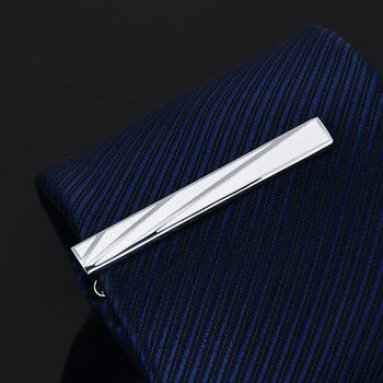 ℘ギ花花公子【轻奢品牌】 领带夹结婚男士商务正装领夹保安西装领