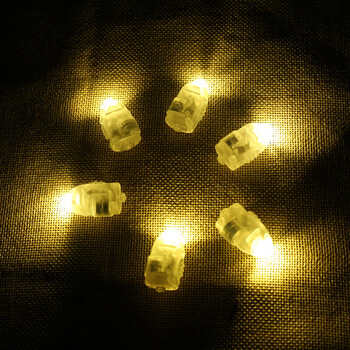 得创林迷你diy小灯泡儿童手工发光装饰纽扣灯珠电池小彩灯闪灯led电子