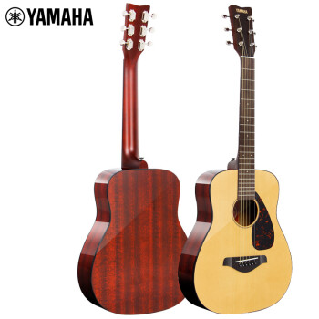 YAMAHA雅马哈JR2SNT便携儿童初学者民谣吉他单板旅行小吉他34英寸原木色