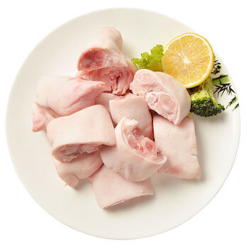 爪烧烤食材家用酱猪蹄猪手整只冰鲜  腾旺纳跃 新鲜猪蹄切块【4斤装】