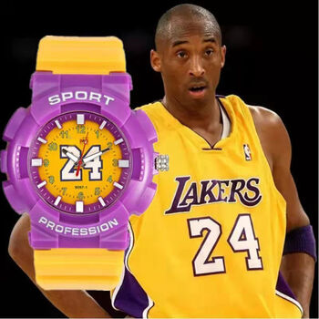 科比纪念手表 詹姆斯nba篮球球星运动手表男情侣库里时尚运动手表