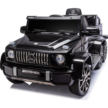 好孩子儿童电动车奔驰大g越野四轮汽车遥控宝宝小孩双人玩具车可坐