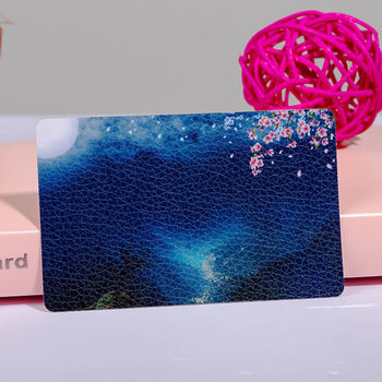 卡贴定制来图水晶磨砂闪粉猫眼动漫贴纸公交饭卡校园卡学生卡贴diy 皮