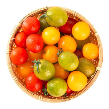 每日优鲜 番茄类 缤纷多彩小番茄1盒 400g