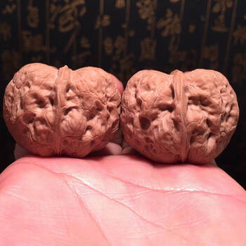 宾昔 文玩核桃元宝 蛤蟆头疙瘩包手玩核桃 盘玩男手把件古玩核桃 文玩