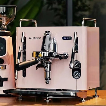 赛瑞蒙sanremo  cube小型意式半自动家用商用咖啡机弭黎 sanremo cube