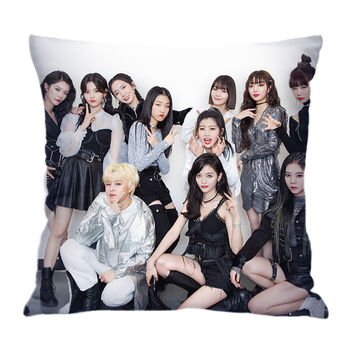 火箭少女101抱枕杨孟美岐diy照片来图定制周边生日礼物 款式12 40x40