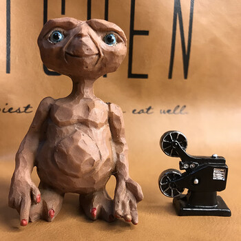 外星人钥匙扣摆件拉轰动漫创意男女生日礼物盒手工et包车挂件外星人et