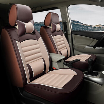 日产帅客nv200七座专用全包汽车7座套全包通用全包皮坐垫 八座--米色