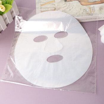 增温锁水面膜纸透明鬼脸面膜一次性塑料面膜纸一次性保鲜膜面膜100张