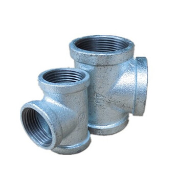 方边玛钢镀锌中标铁等径丝扣内牙三通管件接头三叉4分6分1寸三通dn40