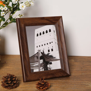 维佳复古怀旧相框摆台现代轻奢5寸6六8装裱挂墙画框a4创意照片框摆件