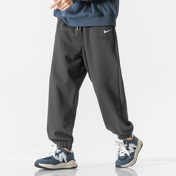 耐克(nike)运动裤男春秋季宽松休闲长裤美式350g重磅针织裤子束脚卫裤