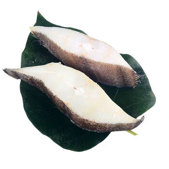 鲽鱼块新鲜鸦片鱼身深海鲽鱼身速冻辅食海鲜 四斤装【高品质】 真空