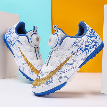 李宁lining儿童足球鞋男童女童碎钉小学生梅西魔术贴防滑考试男孩训练