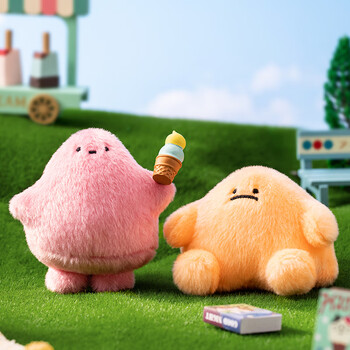 pop mart泡泡玛特 yuki治愈城市心灵胶囊系列-毛绒挂件周边潮玩玩具