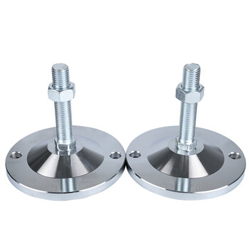 d150重型调节脚杯m16机器支撑固定地脚m20碳钢加厚重型调节脚双孔d