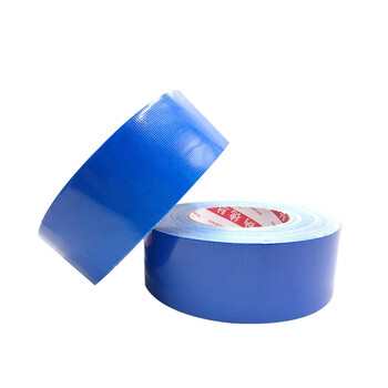 定制50米长 强力蓝色布基胶带 瓷砖保护膜专用胶带 地膜固定无痕胶带