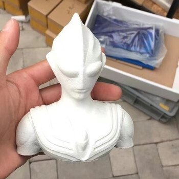 迪迦奥特曼鱼缸装饰品小摆件水泥原创创意沉水造景微景观白色奥特曼高