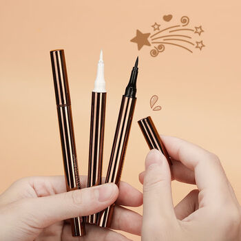 琦推荐眼线液笔速干防水防汗持久不晕染学生党初学者白色03白色眼线笔