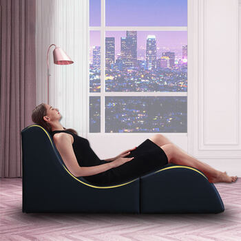 情侣贵妃椅卧室合欢贵妃躺椅百变情趣s型浪漫沙发美人榻情侣酒店夫妻